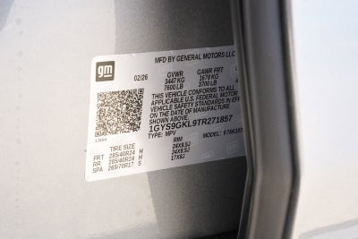 2026 Cadillac Escalade Platinum Sport