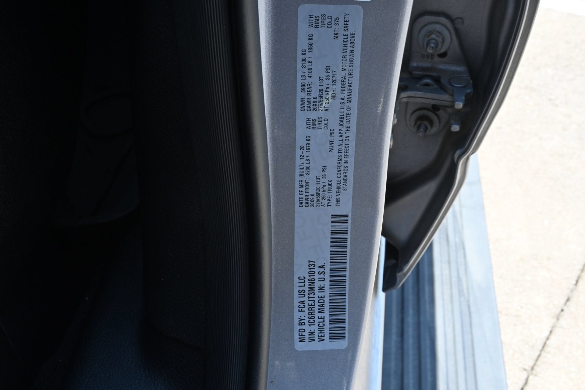 2021 RAM 1500 Laramie