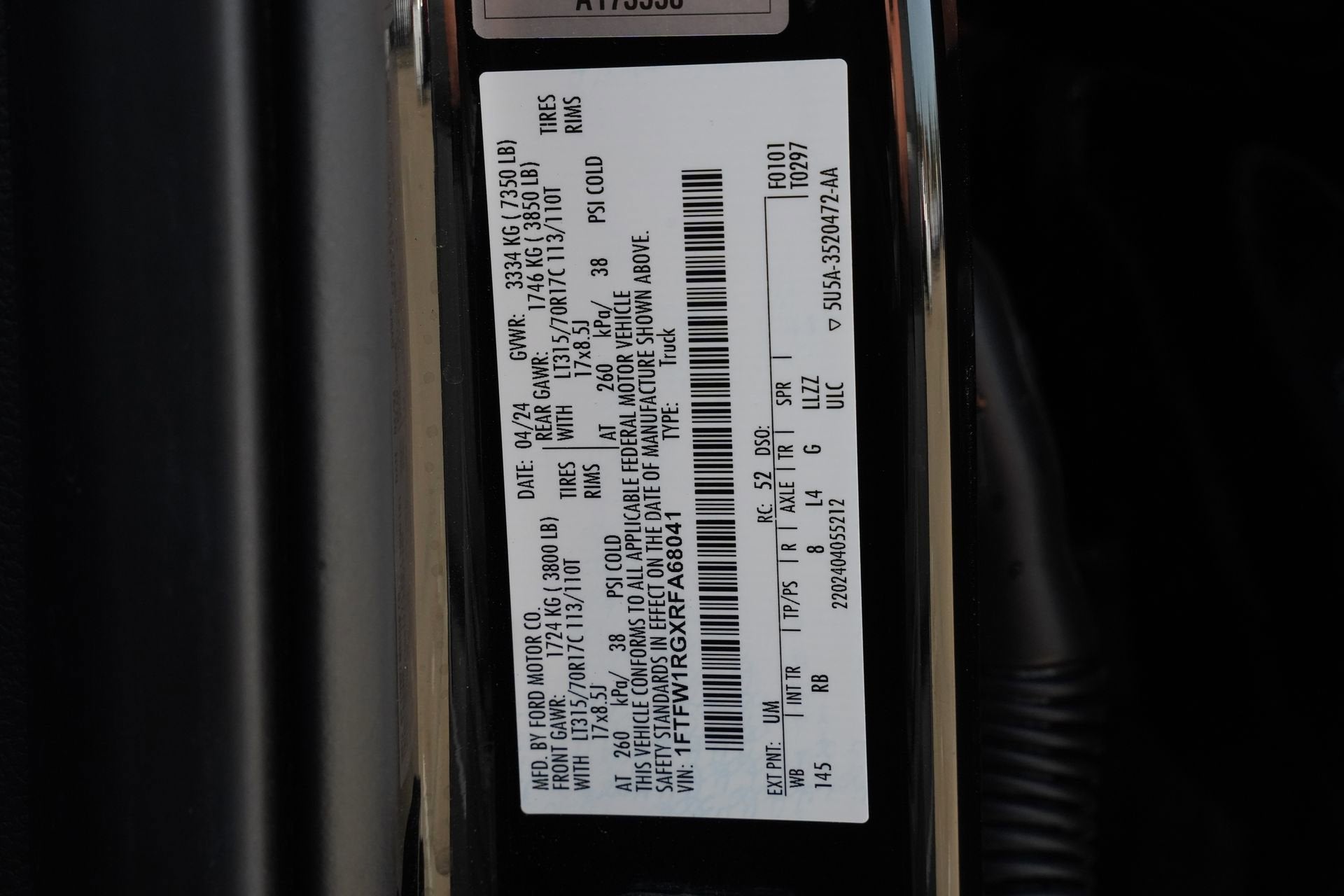 2024 Ford F-150 Raptor