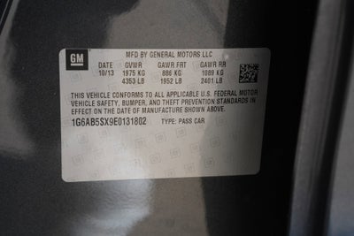 2014 Cadillac ATS Luxury RWD