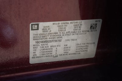 2016 Chevrolet Silverado 2500 HD LTZ