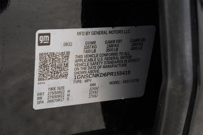 2023 Chevrolet Tahoe LT