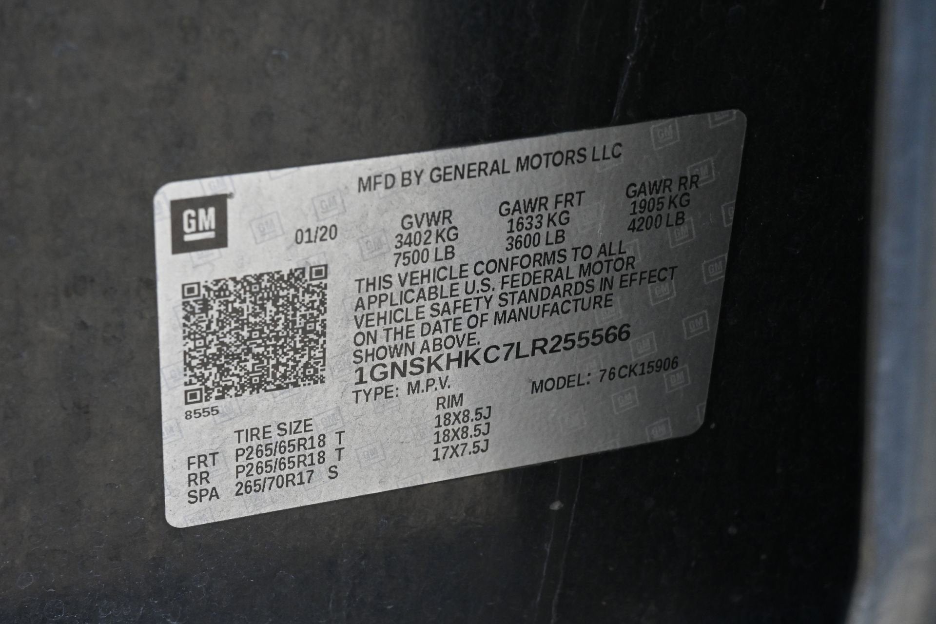 2020 Chevrolet Suburban LT
