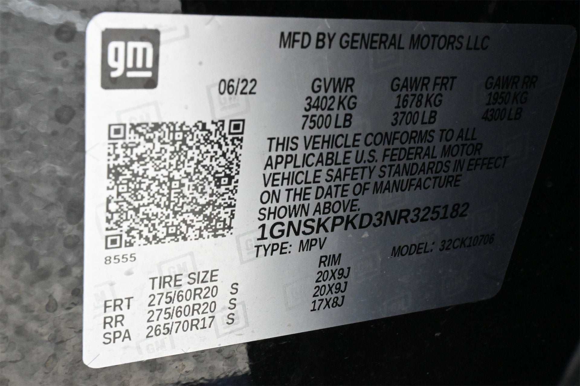 2022 Chevrolet Tahoe Z71