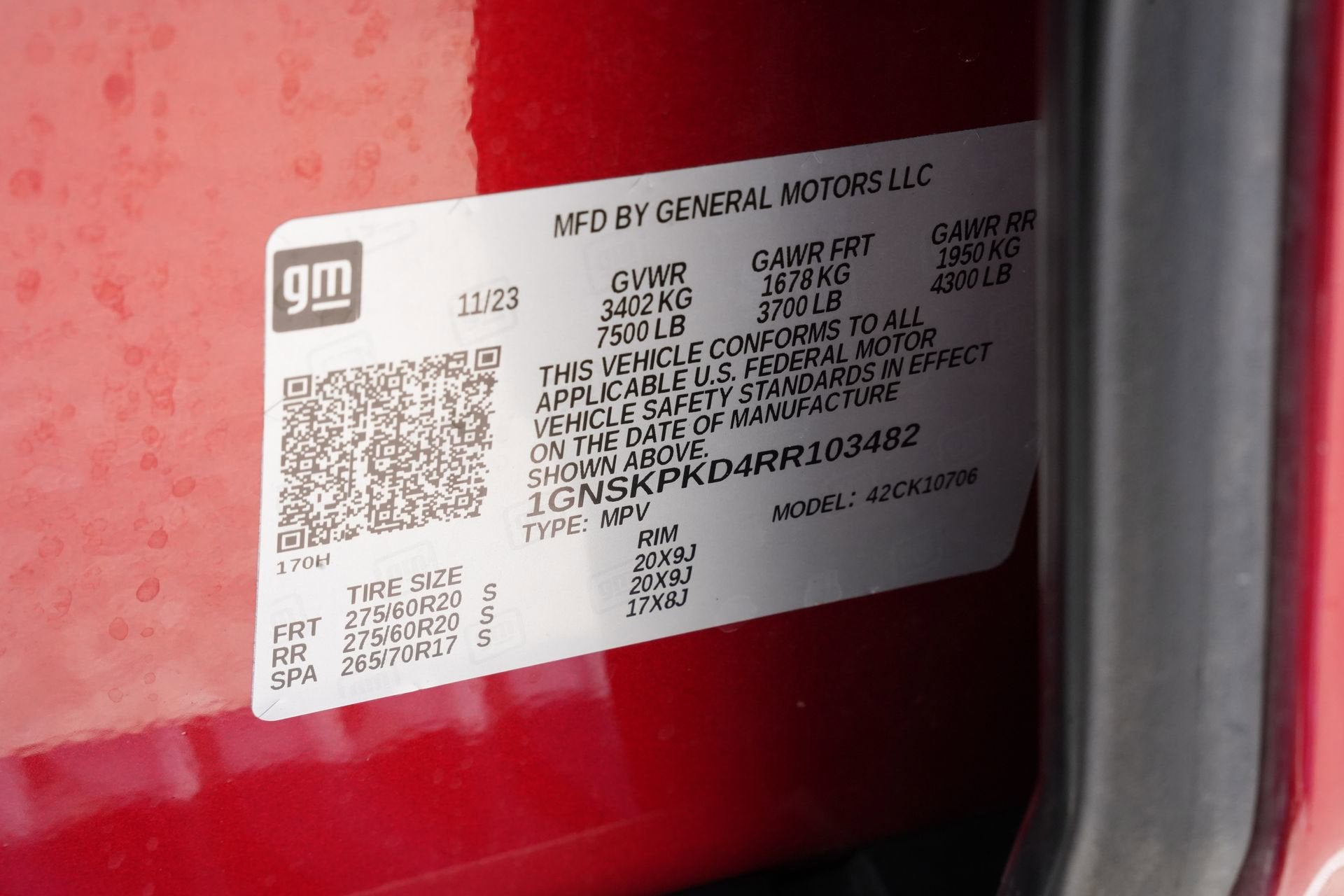 2024 Chevrolet Tahoe Z71