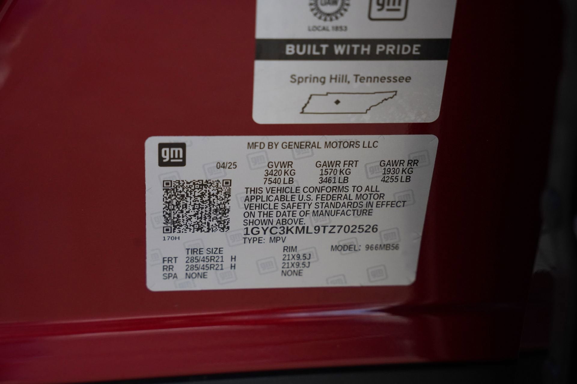 2026 Cadillac VISTIQ Luxury