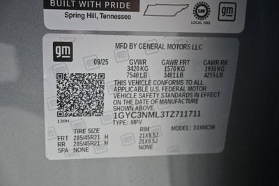 2026 Cadillac VISTIQ Sport