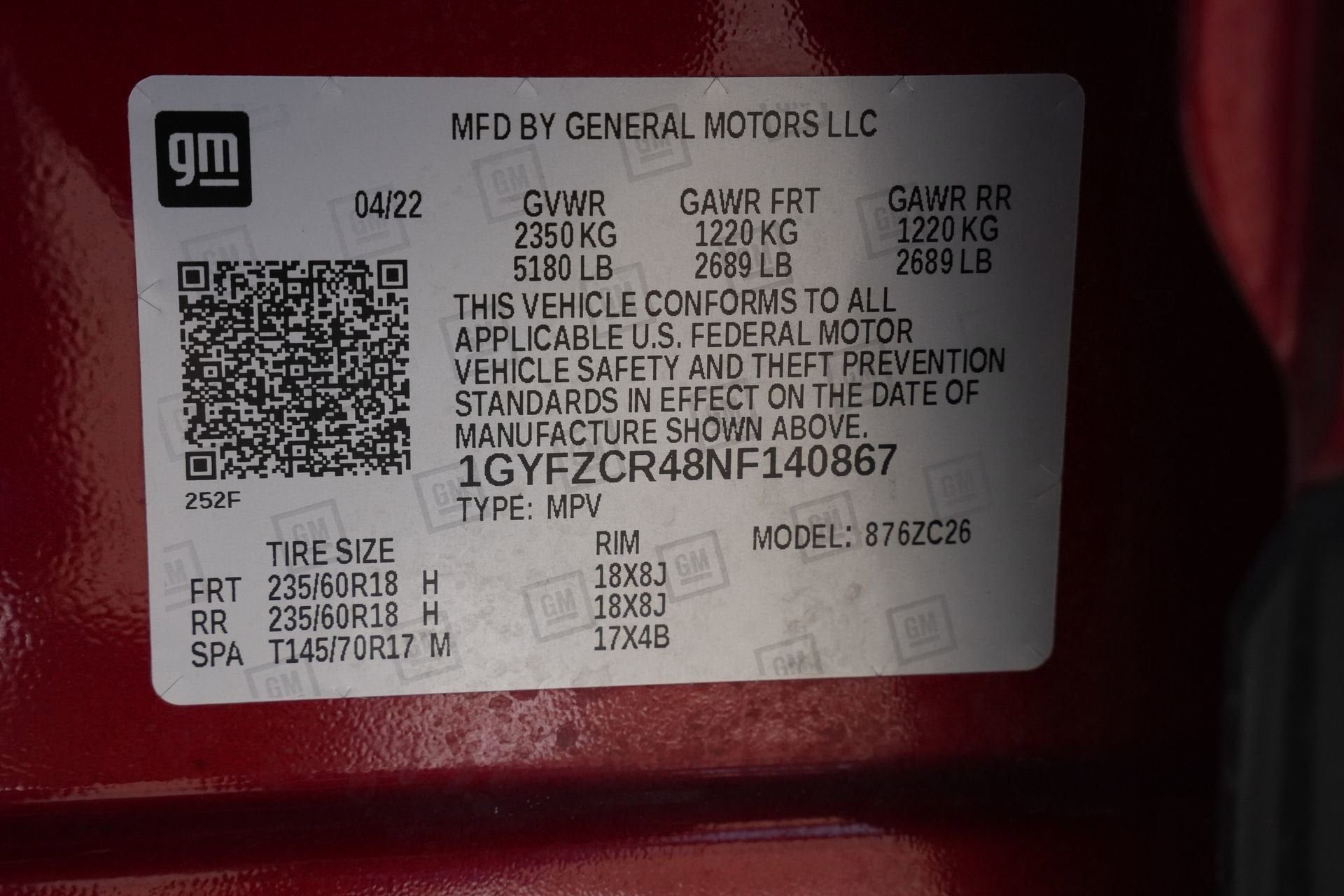 2022 Cadillac XT4 Premium Luxury