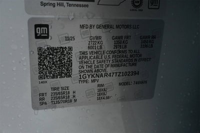 2026 Cadillac XT5 Luxury