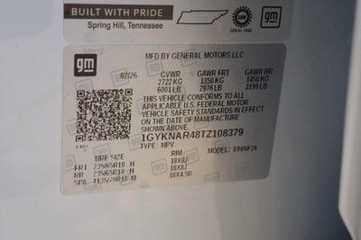 2026 Cadillac XT5 Luxury