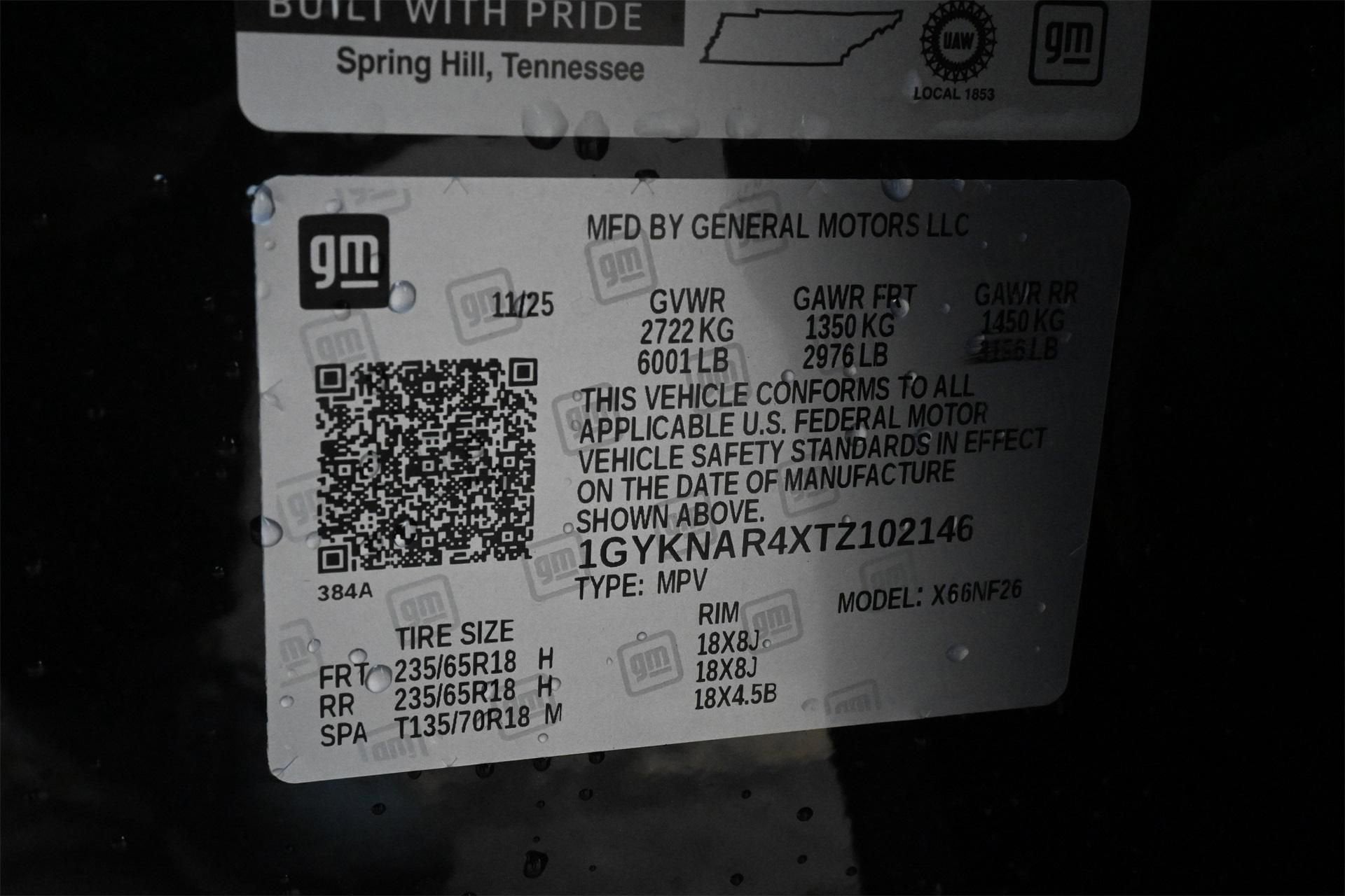 2026 Cadillac XT5 Luxury