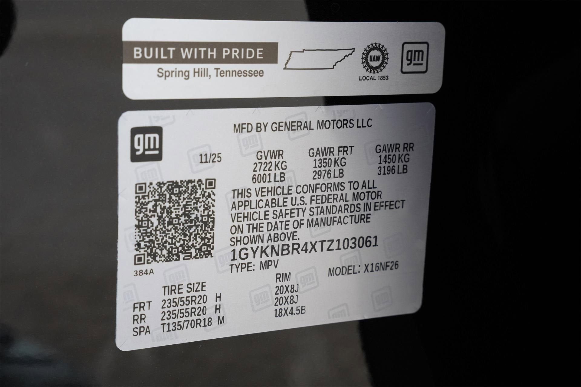 2026 Cadillac XT5 Luxury