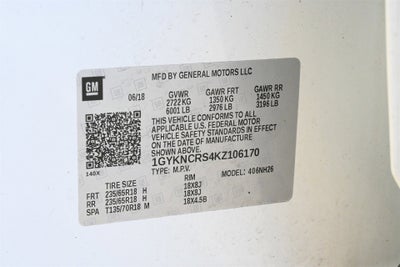 2019 Cadillac XT5 Luxury FWD