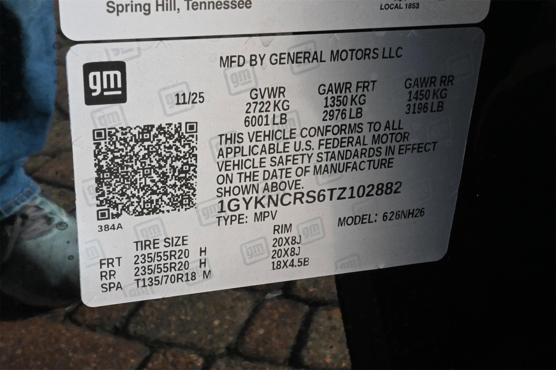 2026 Cadillac XT5 Premium Luxury