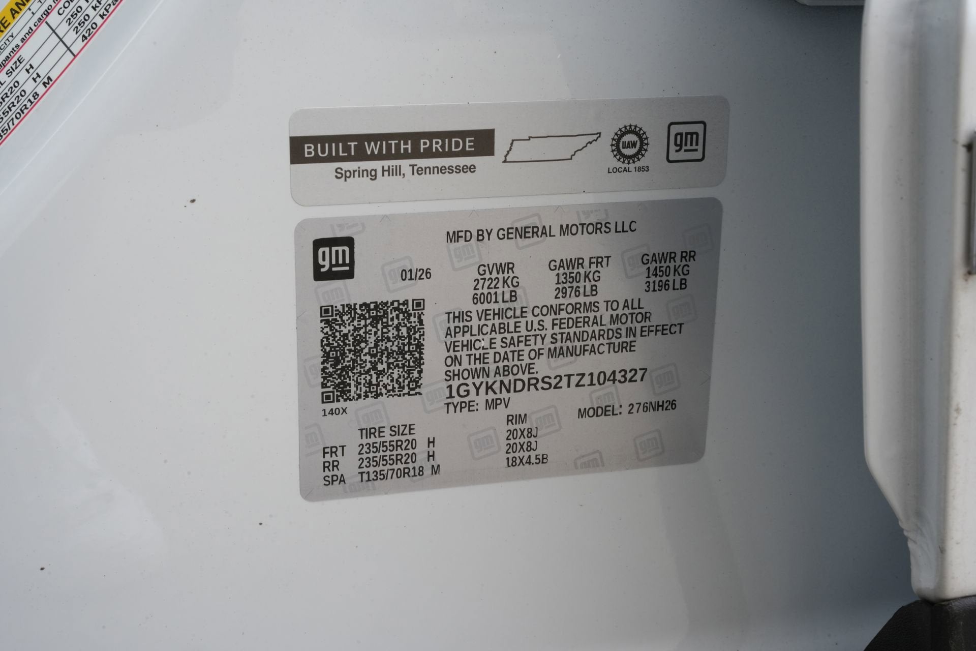 2026 Cadillac XT5 Premium Luxury