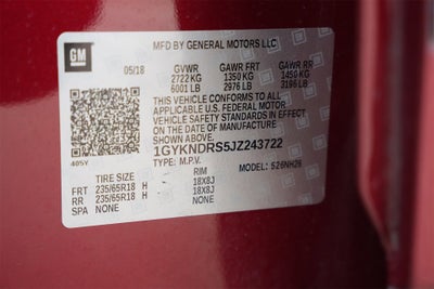 2018 Cadillac XT5 Luxury AWD