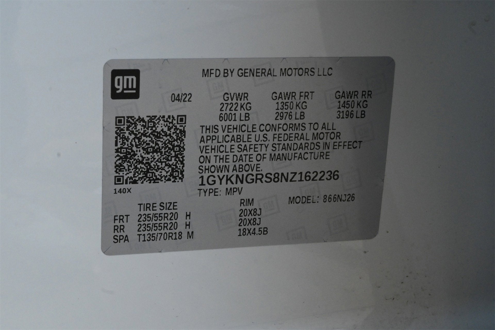 2022 Cadillac XT5 Sport