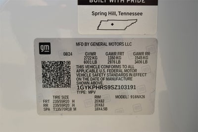 2025 Cadillac XT6 Sport