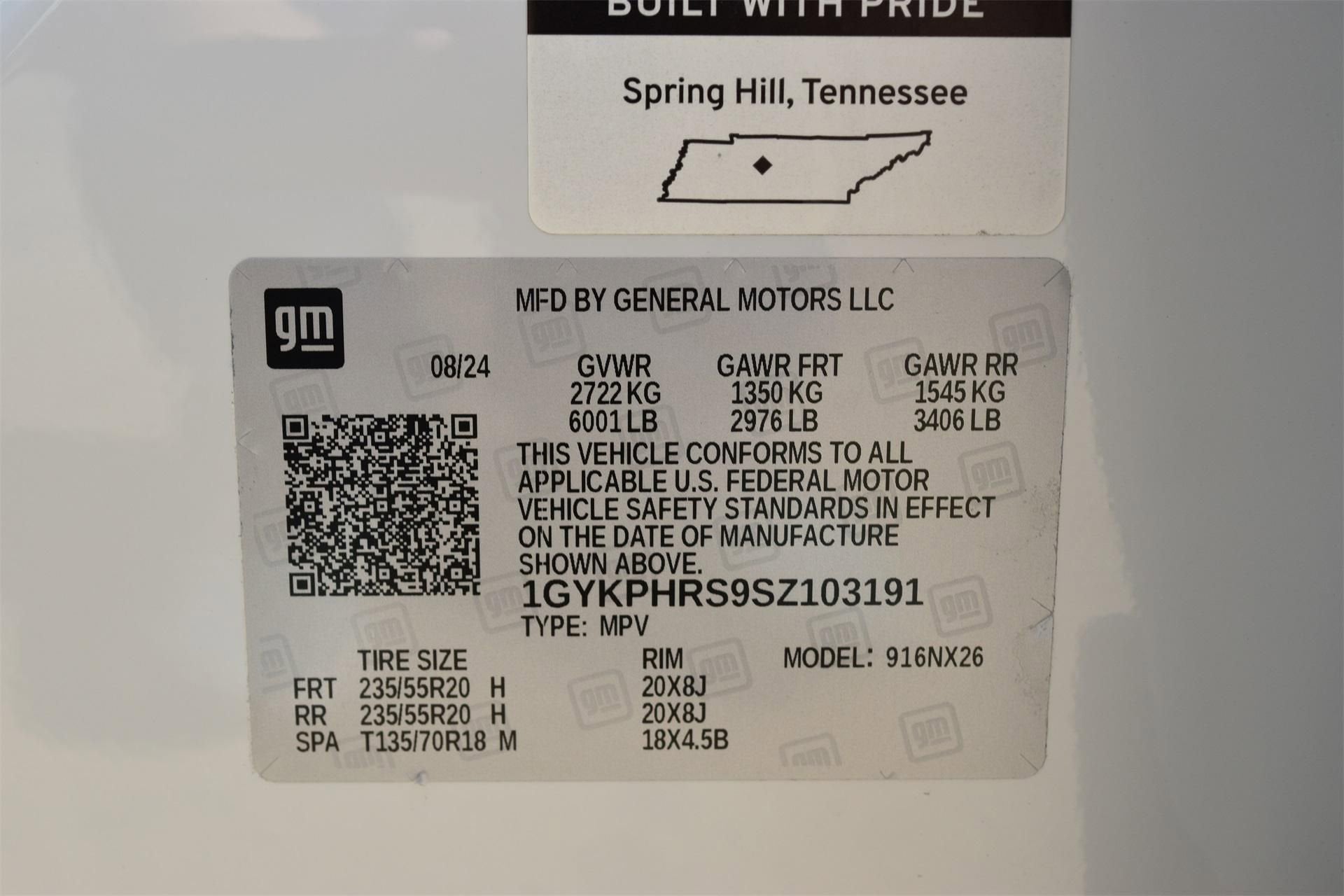 2025 Cadillac XT6 Sport