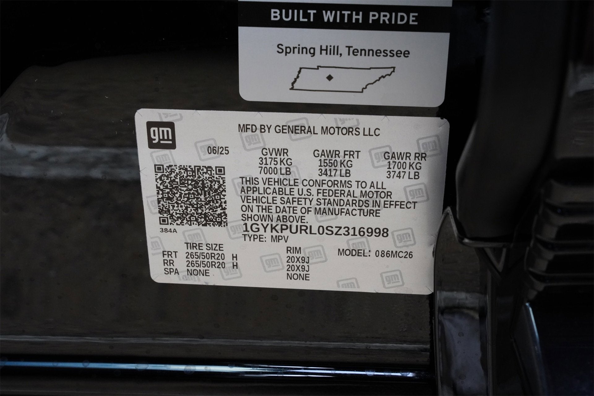 2025 Cadillac LYRIQ Sport 1