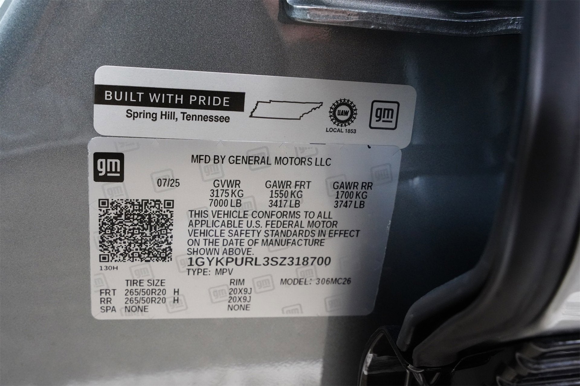 2025 Cadillac LYRIQ Sport 1