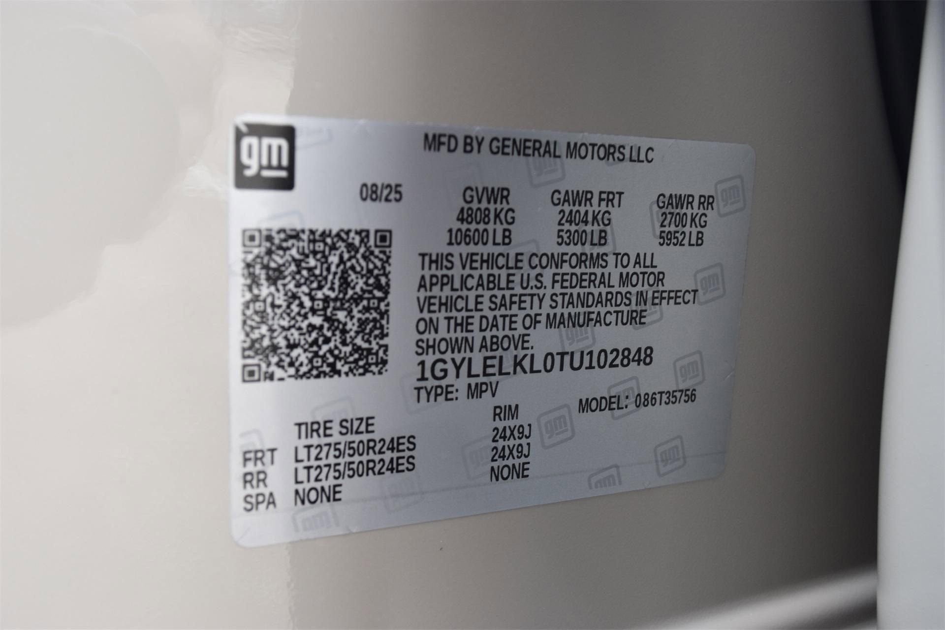 2026 Cadillac ESCALADE IQL Sport