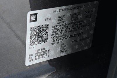 2018 Cadillac Escalade Platinum