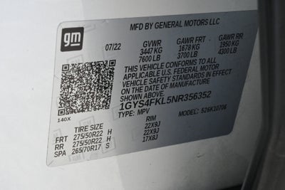 2022 Cadillac Escalade Sport