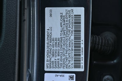 2023 Honda Accord Sedan EX