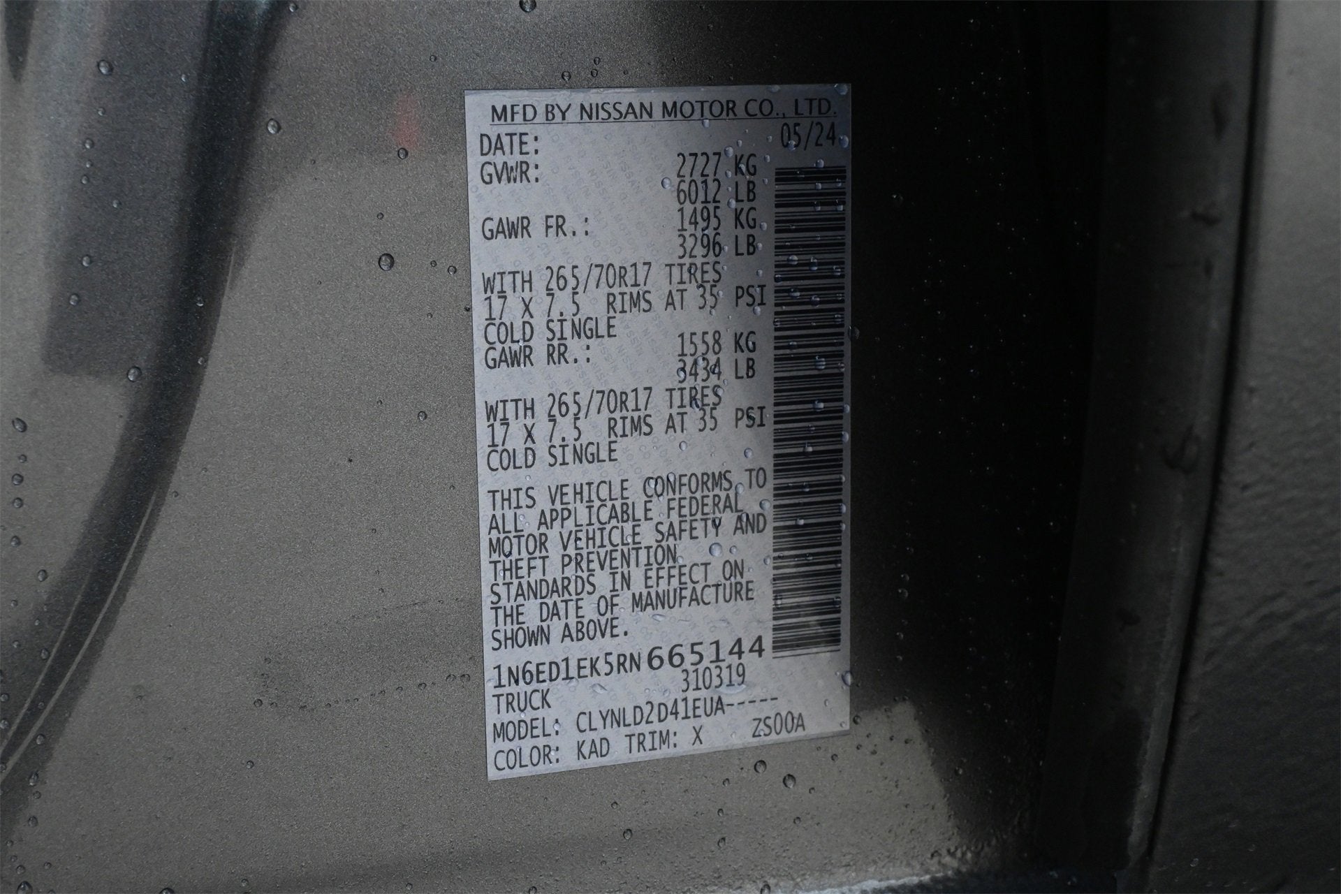 2024 Nissan Frontier PRO-4X