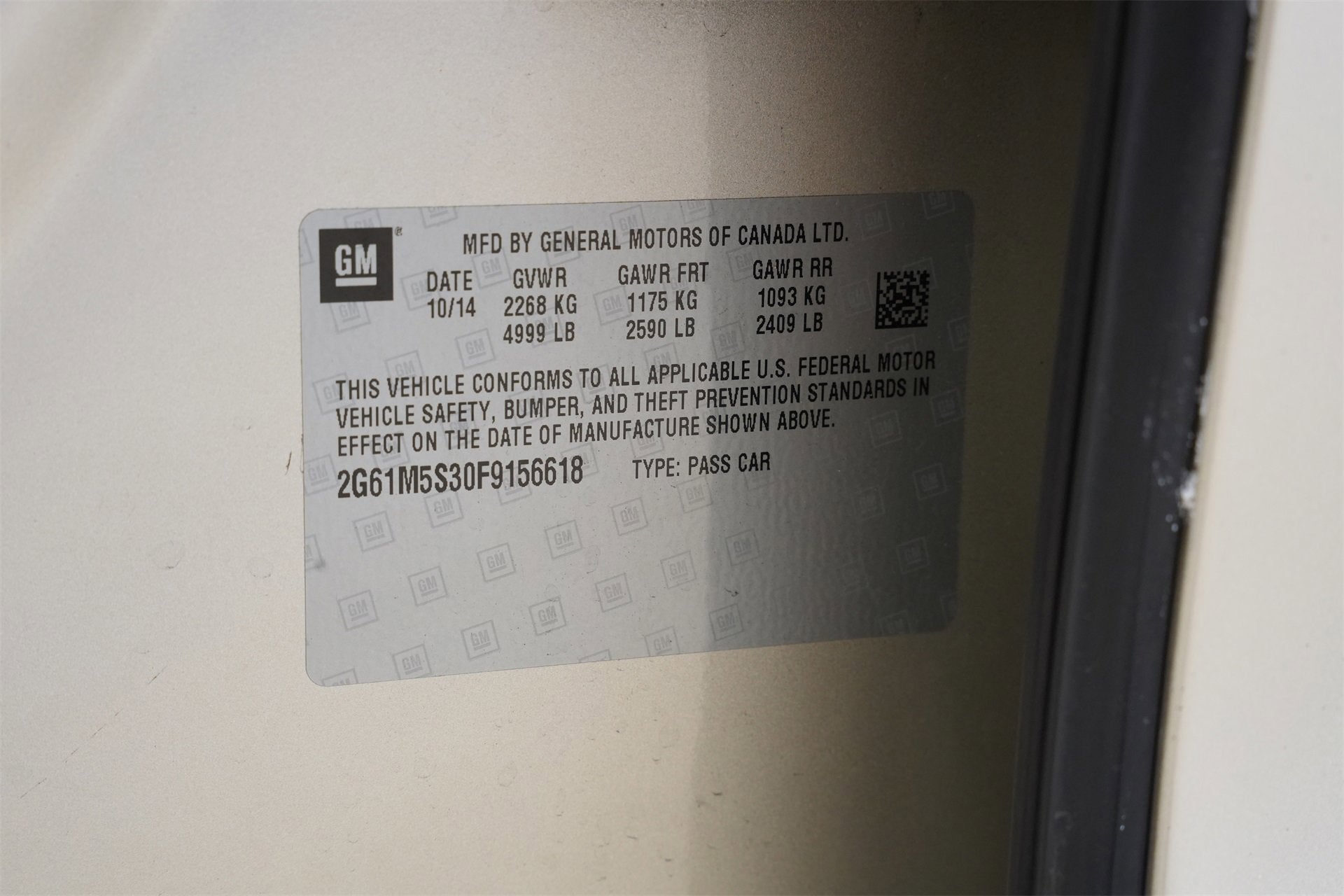 2015 Cadillac XTS Luxury