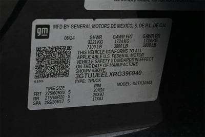 2024 GMC Sierra 1500 AT4