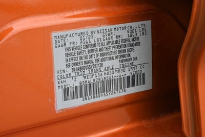 2025 Nissan Sentra SR