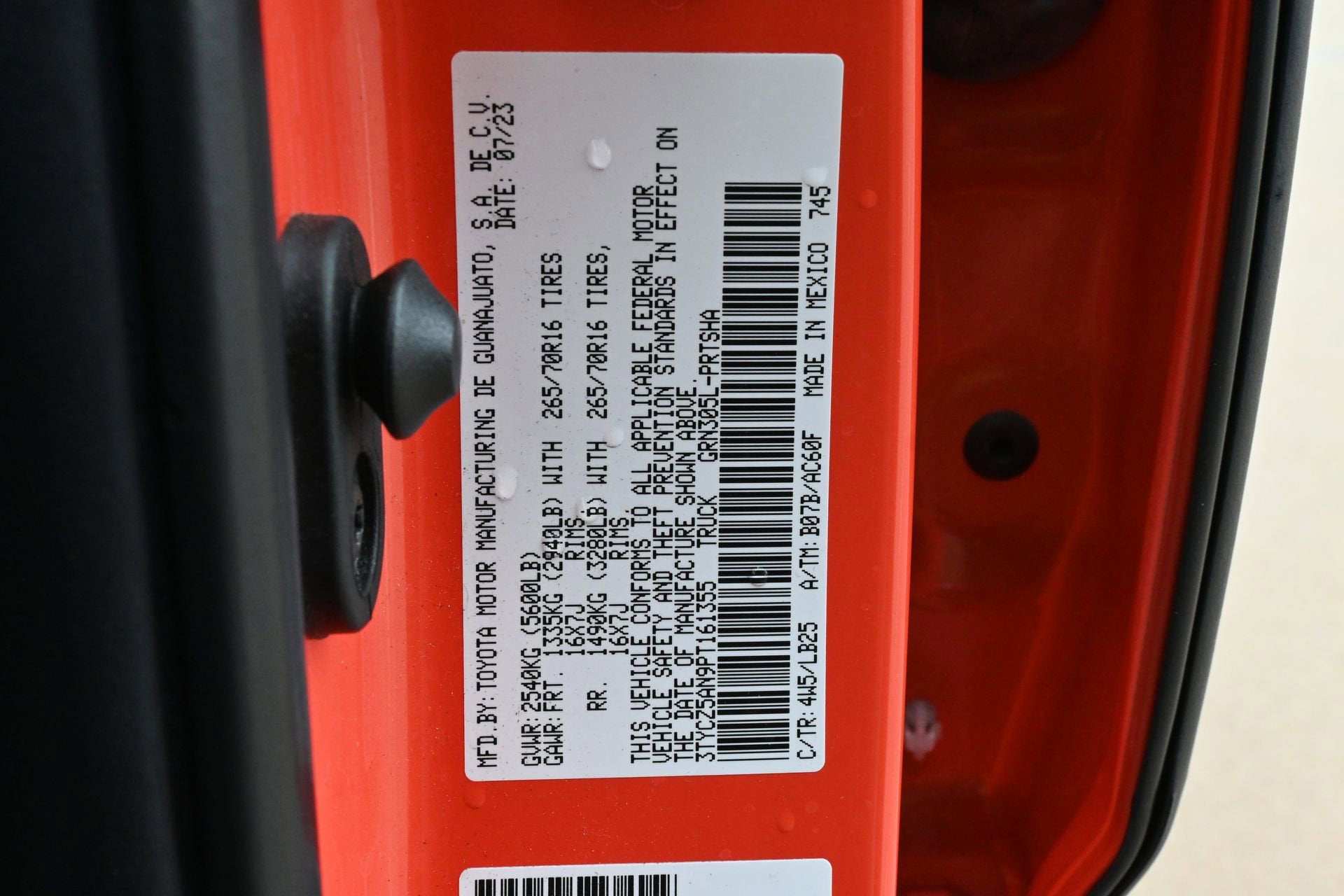 2023 Toyota Tacoma 4WD SR
