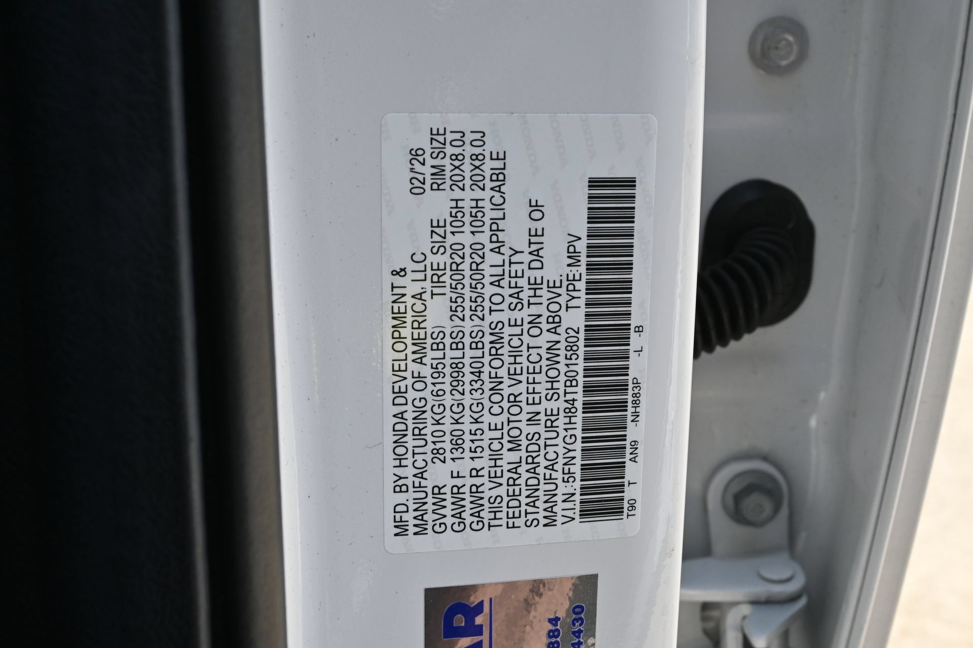 2026 Honda Pilot Elite