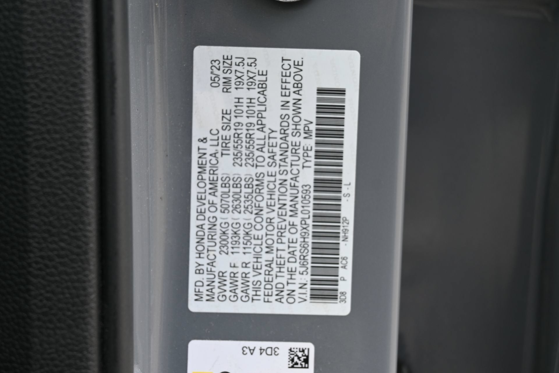 2023 Honda CR-V Hybrid Sport Touring
