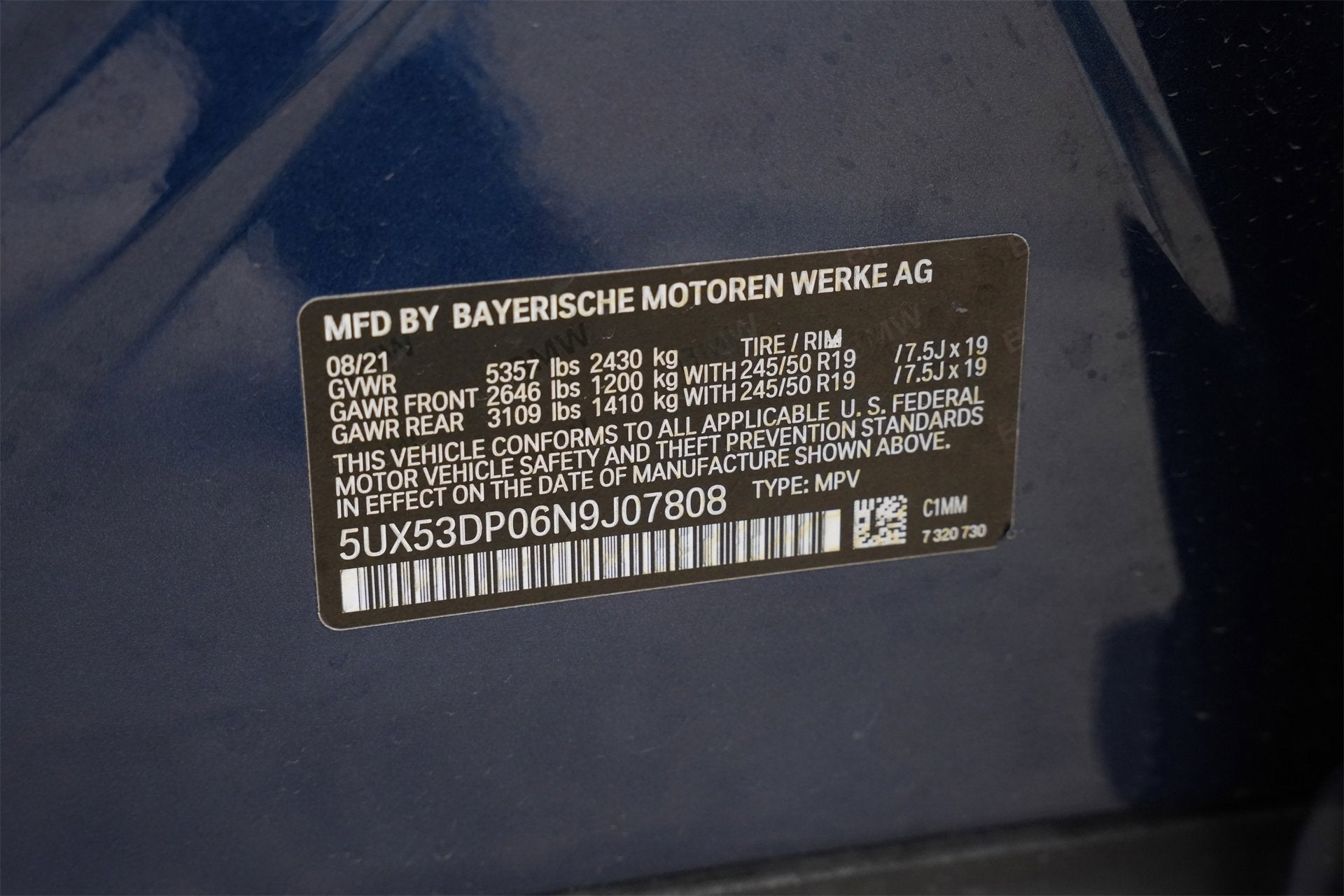 2022 BMW X3 xDrive30i