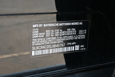 2020 BMW X5 sDrive40i