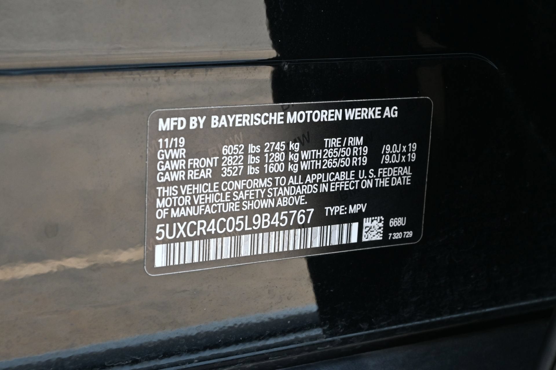 2020 BMW X5 sDrive40i