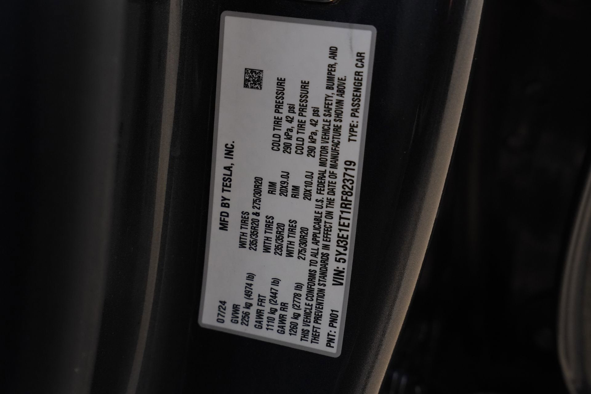 2024 Tesla Model 3 Performance