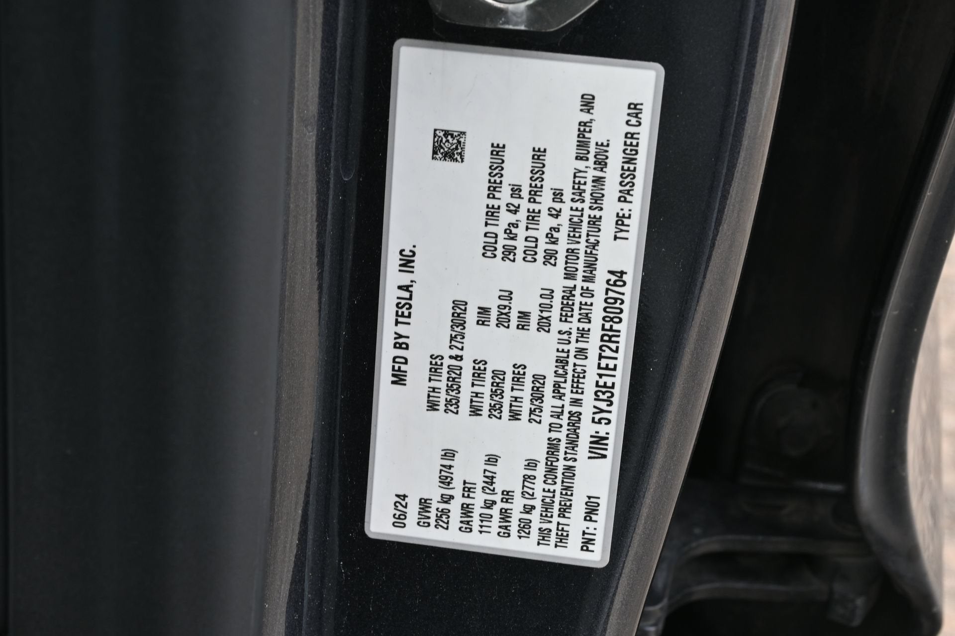 2024 Tesla Model 3 Performance