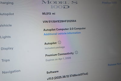 2017 Tesla Model S 100D
