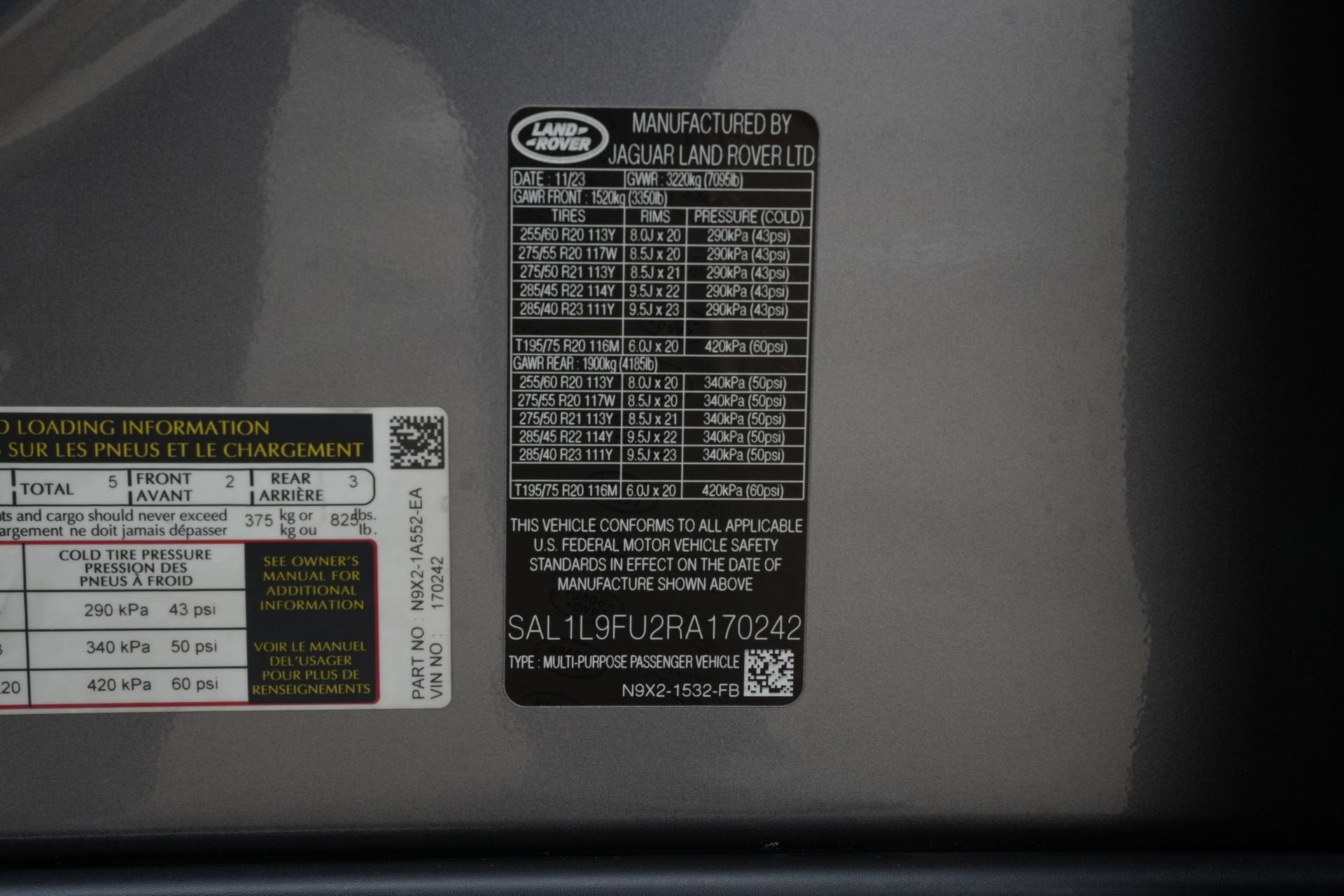 2024 Land Rover Range Rover Sport Dynamic SE