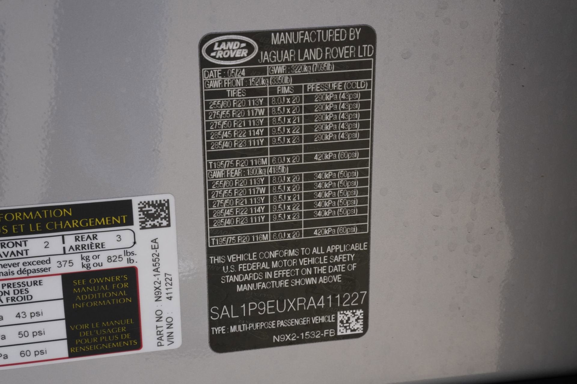 2024 Land Rover Range Rover Sport SE