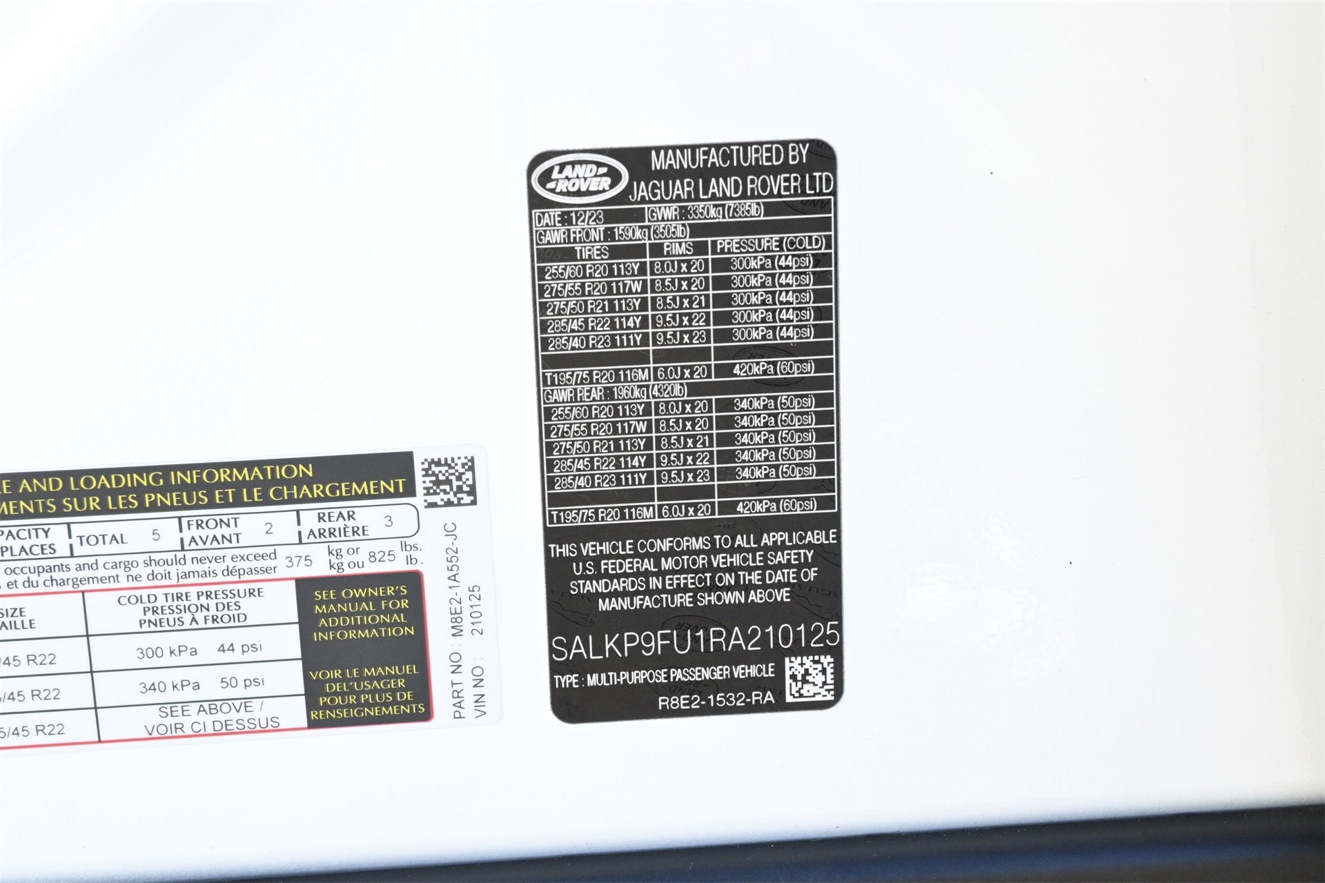 2024 Land Rover Range Rover SE