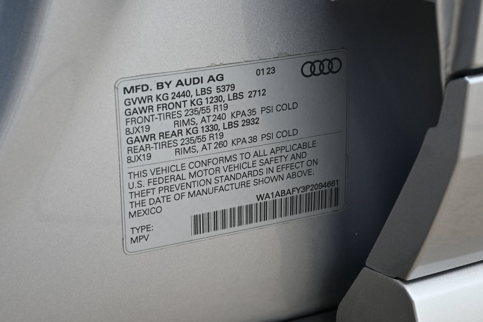 2023 Audi Q5 Premium