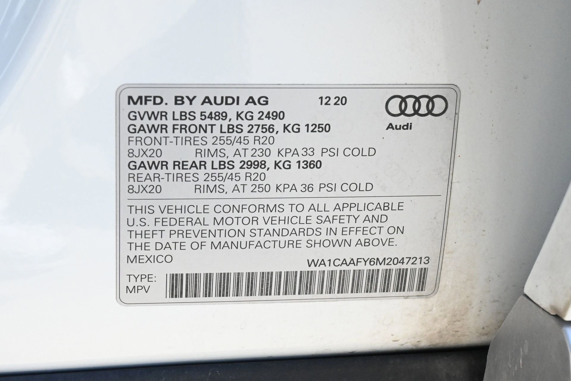 2021 Audi Q5 Prestige