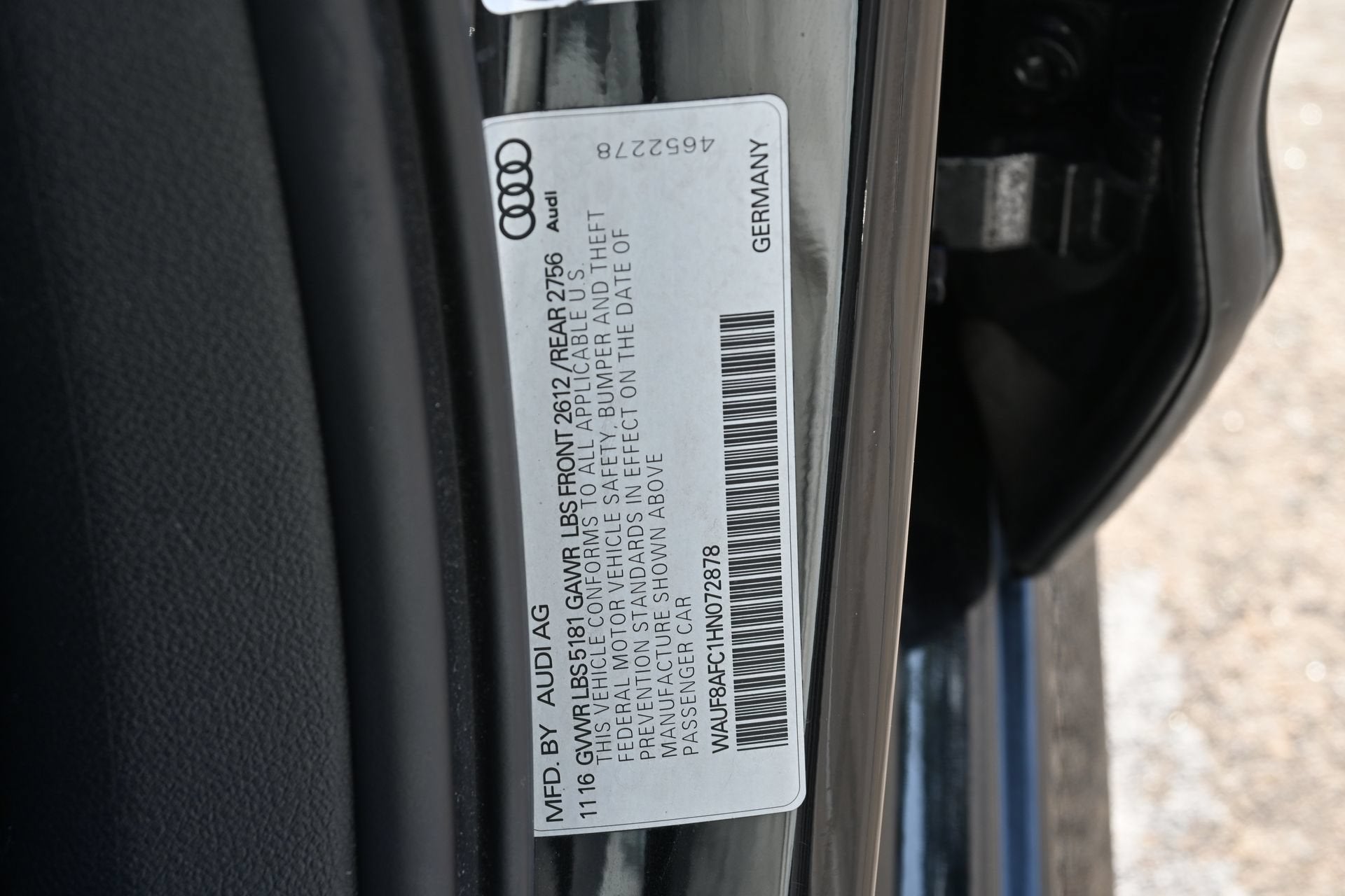2017 Audi A6 Premium
