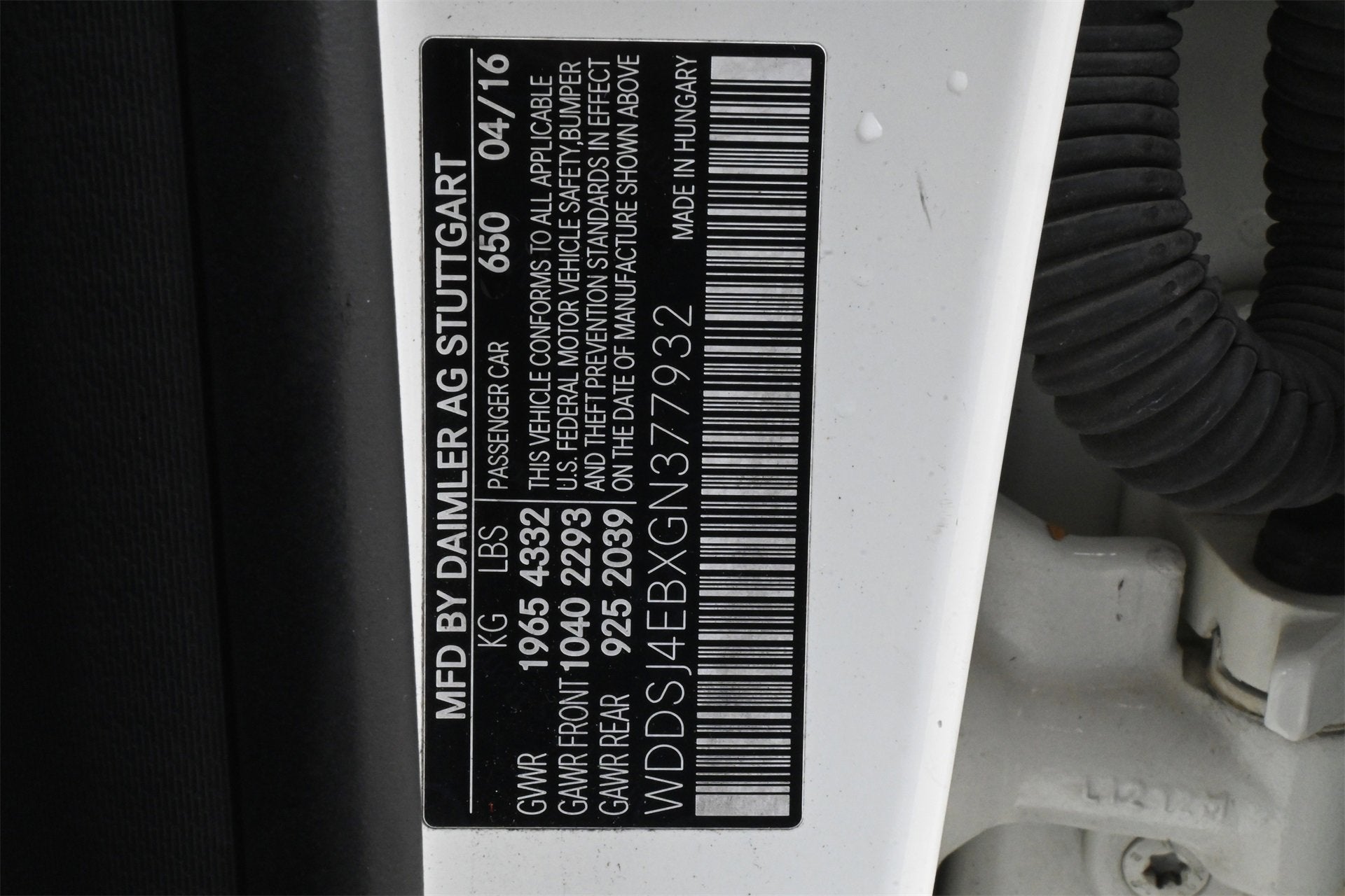 2016 Mercedes-Benz CLA CLA 250