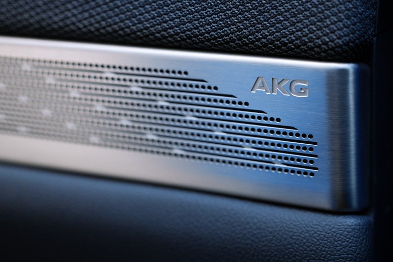 Close-up View of the AKG Studio Audio Speaker | Bayway Cadillac Southwest in Houston TX